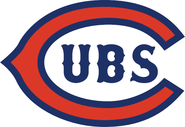 Chicago Cubs 1919-1926 Primary Logo iron on paper